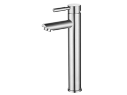 Grifo De Lavabo Alto 20 En Latón Cromado, Colección Erymanthe