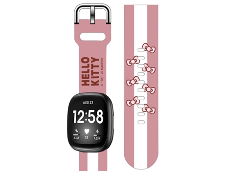 Correa Silicona Líquida para Fitbit by Google Versa 2 Rosa