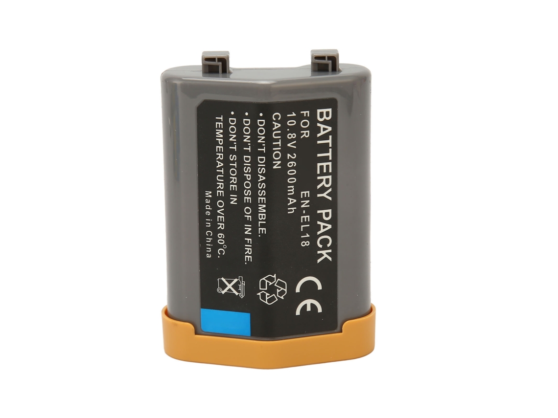 Batería En El18 De 10,8 V Y 2600 Mah Para Cámaras Nikon D4, D5, D4s, D6, D800, D850 Y D500.