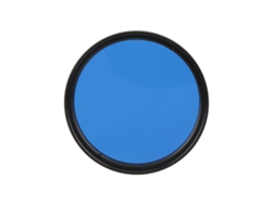 Filtro De Lente De Cámara De Vidrio Óptico 52mm Para Nikon Y Fujifilm Series Digital Blue