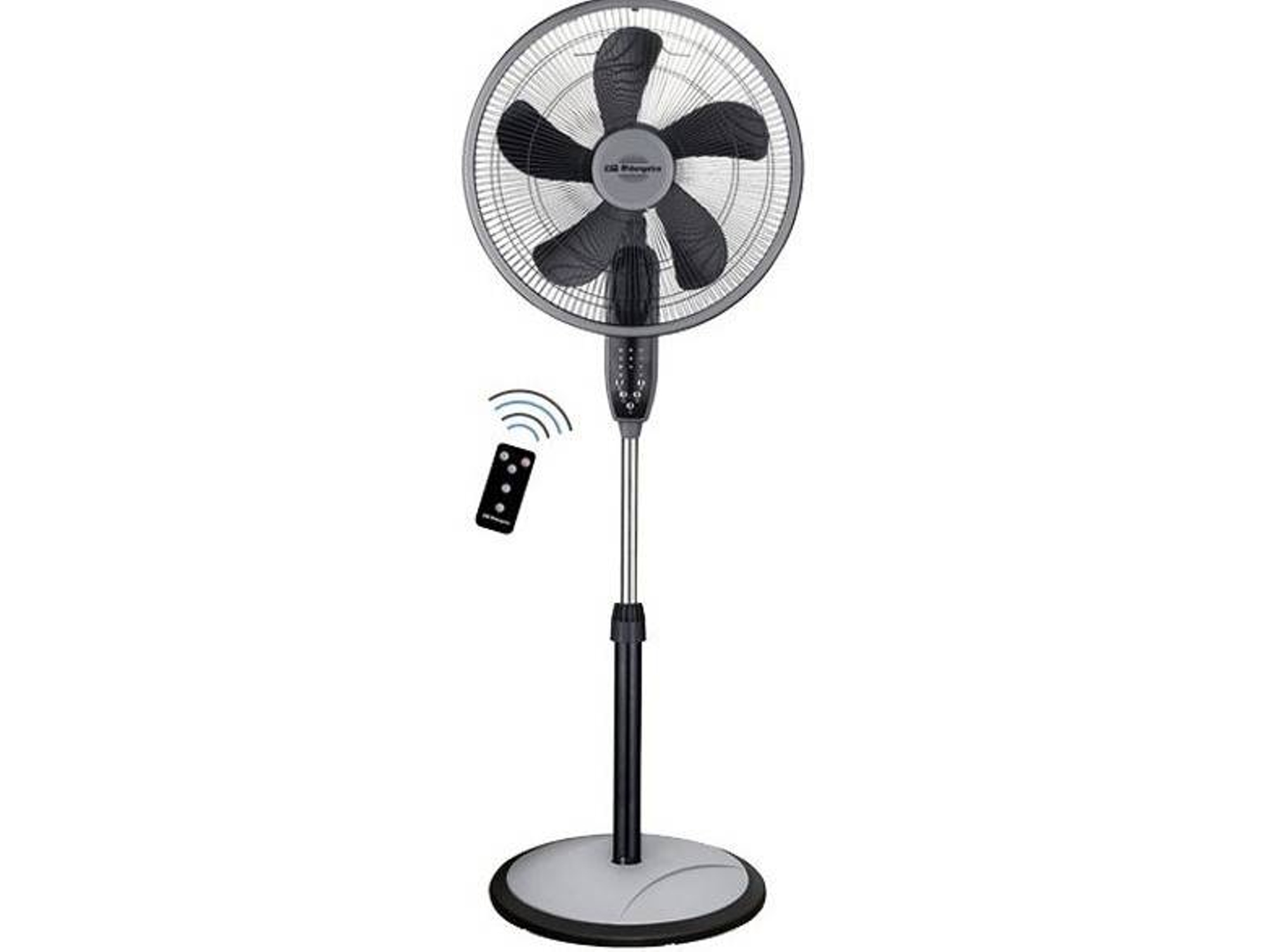 Ventilador de Pie ORBEGOZO SF0246 (3 velocidades - 55 W - Diámetro: 40 cm)