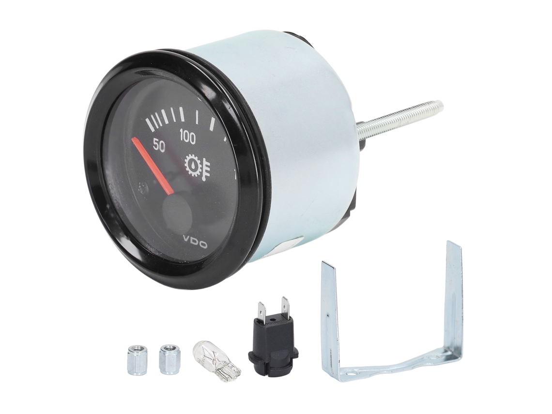 Medidor De Temperatura De Óleo 52mm 12v Para Carro Caminhão Gerador Cummins