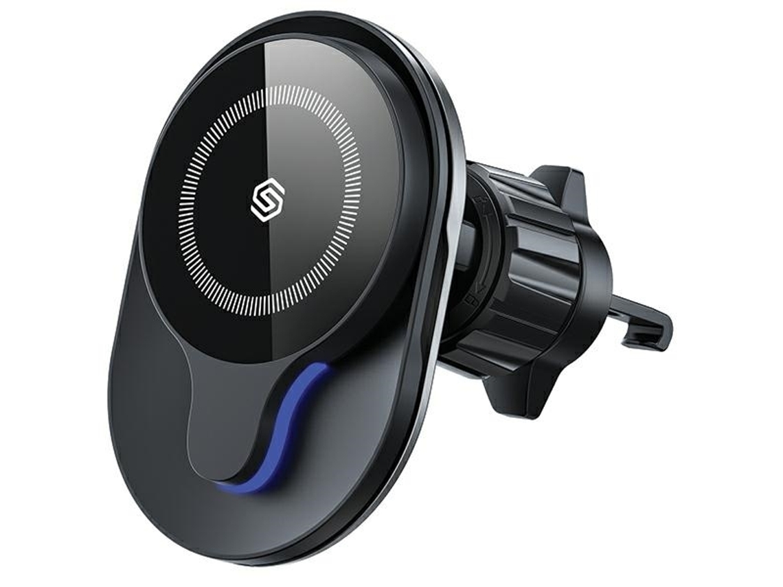 Soporte Para Coche Sodi Magsafe Para Rejilla De Ventilación Con Carga Inalámbrica De 15 W - Negro