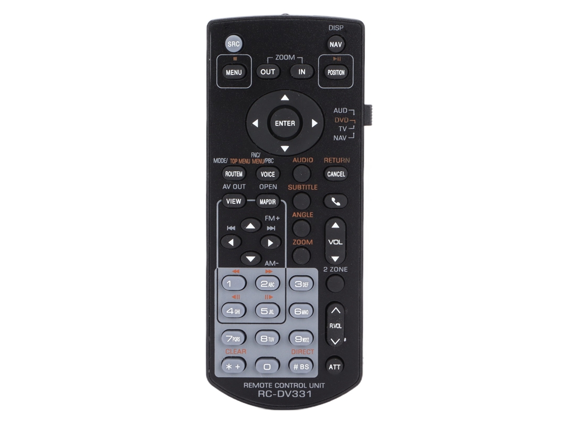 Control Remoto Rc-dv331 Para Monitores Kenwood Dnx6460bt, Dnx6020ex, Ddx616, Dnx6160 Y Ddx896.