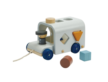 Juego Didáctico PLAN TOYS, THE GREEN COMPANY (Madera - Gris - 20 x 13 x 13.7 cm)