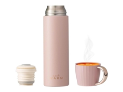 2026da-termo Linjou De Acero Inoxidable 304 500ml Con Taza Anti-fugas Mantiene Caliente Y Frío 8-12h