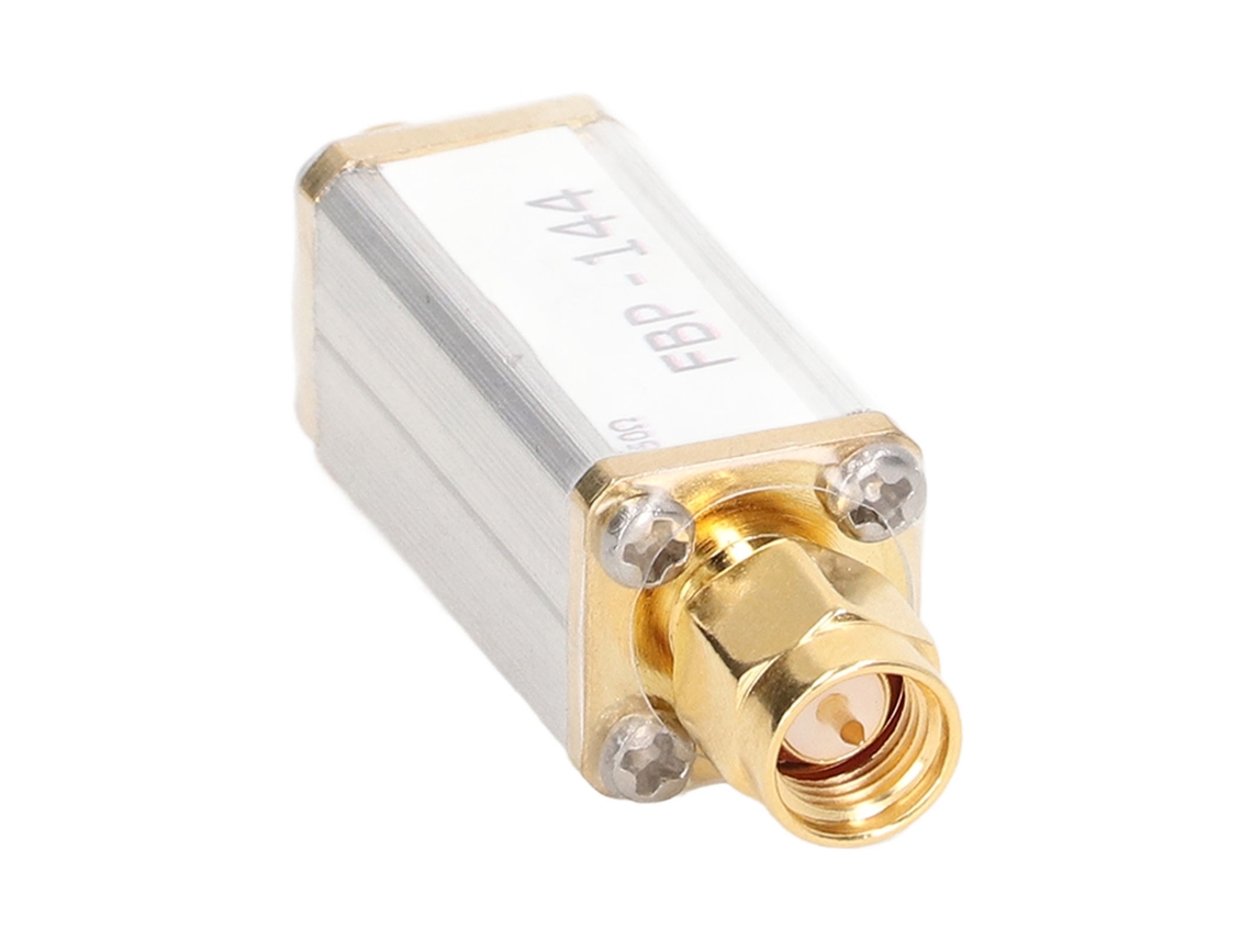 Filtro Pasa Banda 144mhz 2 Metros Con Interfaz Sma 50ohms De Aleación De Aluminio