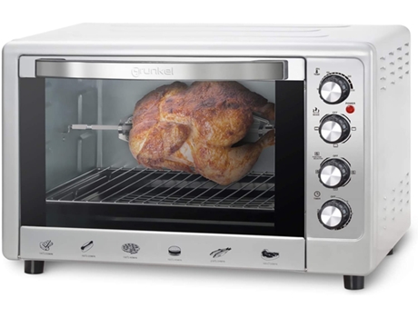 Mini-horno GRUNKEL HR-48SILVERRUSTI (Capacidad 48 L - 2200 W)