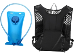 Chaleco De Hidratación Ligero Poliéster Harilla Con Tiras Reflectantes, Riñonera, Mochila Para Senderismo,