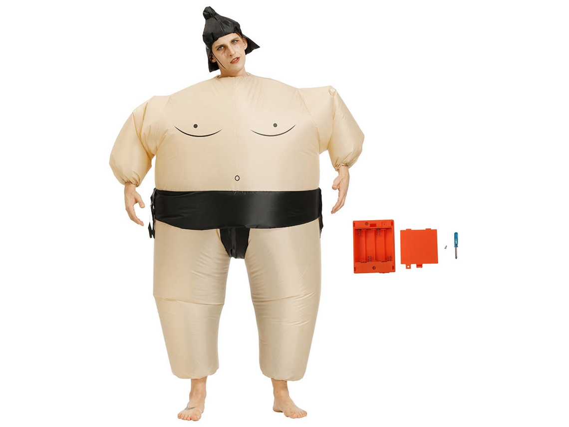 Traje De Luchador De Sumo Inflable, Impermeable Y Reutilizable Para Adultos De 150 A 190 Cm.