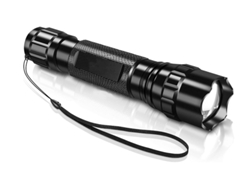 Linterna táctica XM L2 1200LM con 5 modos, IP65, zoom, color negro, para senderismo, camping y emergencias. Yizhood