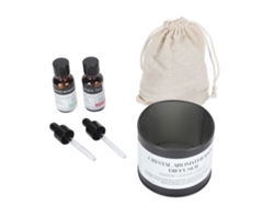 Set Difusor De Piedra Con Aceites Esenciales Para Aromaterapia En El Hogar.