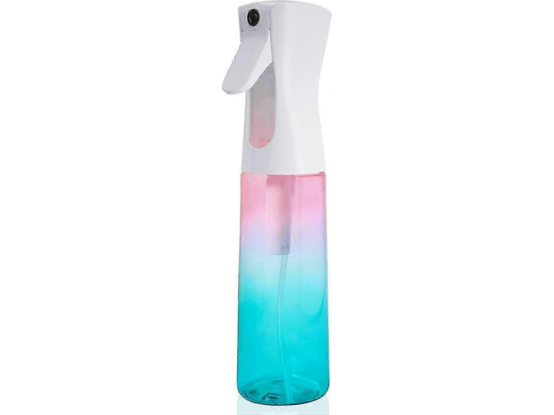 Botella de spray para cabello, botella de spray continuo, adecuada para cabello, 10 oz, 300 ml, rellenable, vacía, Rosewell