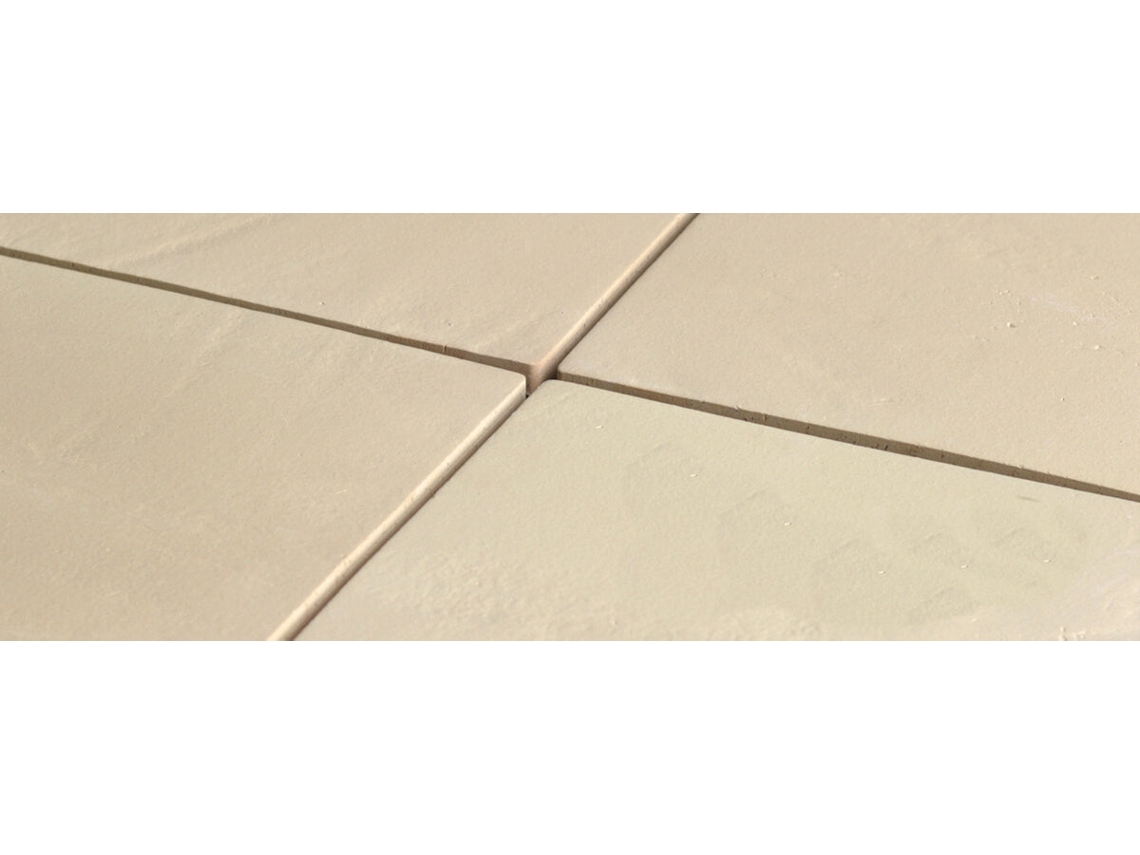 Baldosa de terracota hecha a mano de 30x30x1,4 cm / 9 unidades (0,81 m²) / Tostada