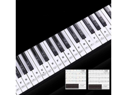 Adhesivo transparente para teclado de piano de 88 teclas y teclado electrónico Everley891