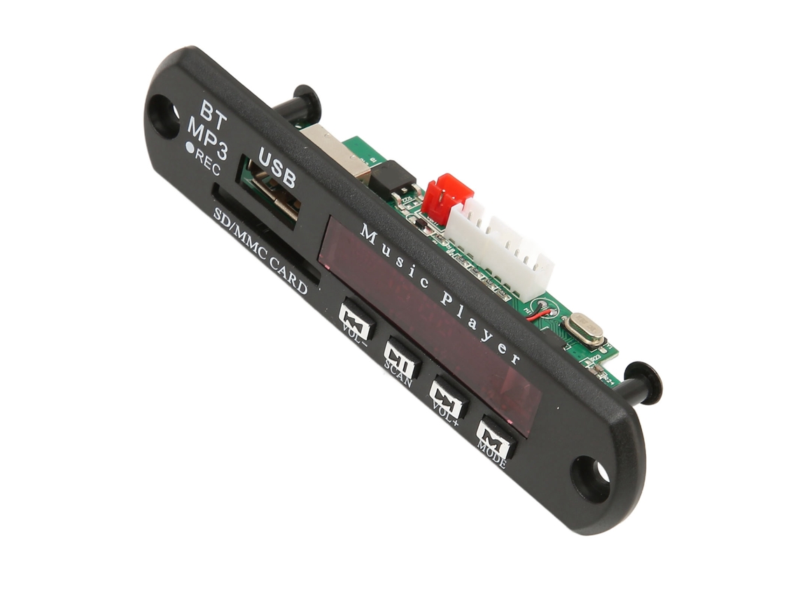 Módulo De Decodificación De Audio Bluetooth 5.0 Con Memoria Sin Pérdidas Para Tarjetas De Almacenamiento De 12 V Cc Para Automóviles