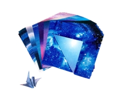 Kit de papel para origami - 200 hojas, colores brillantes, doble cara para manualidades NEVEANCE