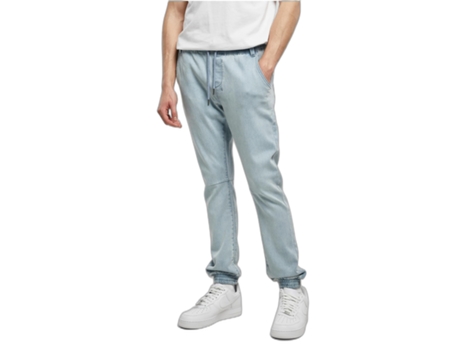 Pantalones de Chándal de Hombre URBAN CLASSICS (M - Azul)