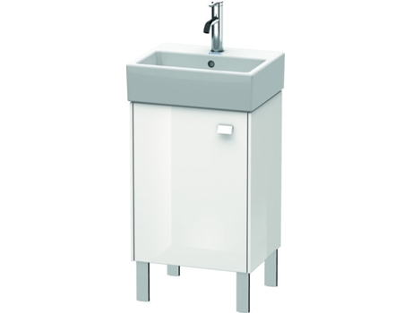 Mueble DURAVIT Brioso bajo mesada 43.4.0 x 33.9 cm 1 puerta con bisagra a la izquierda 1 balda de cristal para lavabo Vero Air 072445