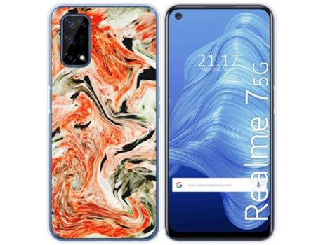 Carcasa Realme 7 5G TUMUNDOSMARTPHONE Dibujos Multicolor