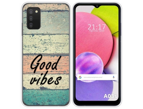 Carcasa Samsung Galaxy A03s TUMUNDOSMARTPHONE Dibujos Multicolor
