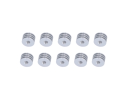 10 Piezas Kit De Accesorios De Radiador De Extruder De Aleación De Aluminio Mini Para Impresora 3d Con Tubo De Calor