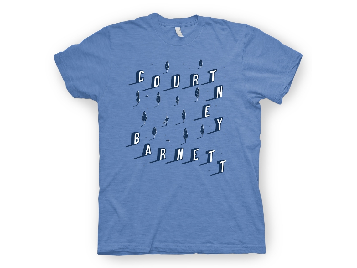 Courtney Barnett Trees T-shirt Rockinstone Unisex Adults Best Sellers Size:xxxl