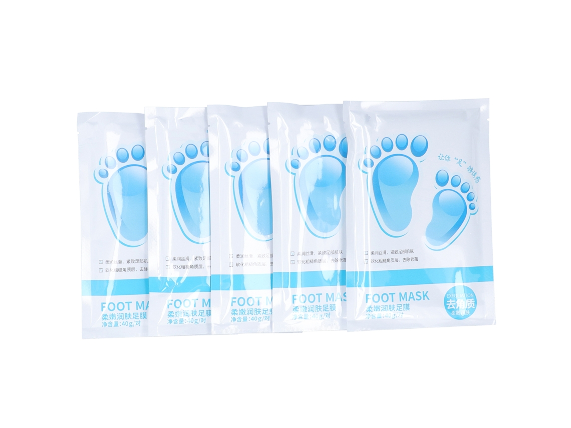 Set de mascarillas faciales nutritivas y exfoliantes (5 pares)