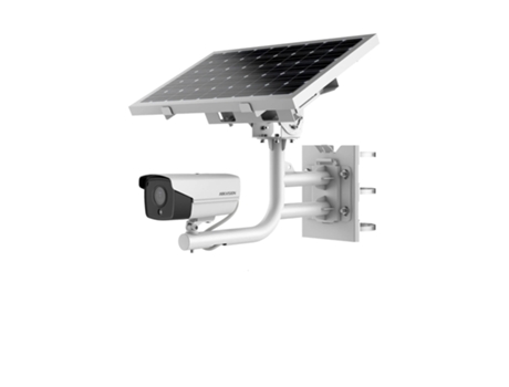 Kit de Cámara Ip 4G con Tubo + Fuente de Alimentación Solar de 2 Mp Y 30 M HIKVISION