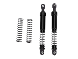Juego De Amortiguadores De Aceite De Gran Diámetro Para Coche Rc Crawler Scx10 A Escala 1/10, Aluminio Negro, 105 Mm