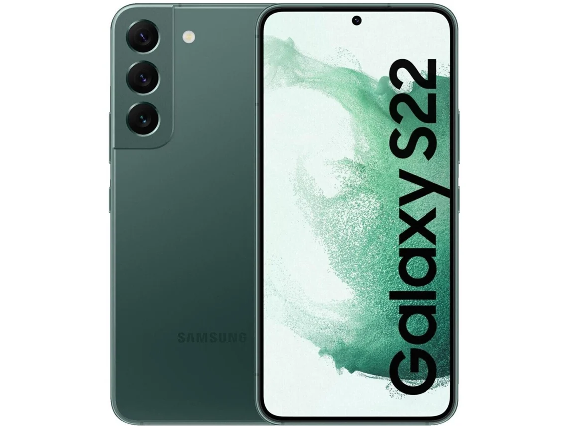 Smartphone SAMSUNG Galaxy S22 (Reacondicionado Marcas Mínimas - 128 GB - Verde)