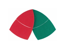 Feltro de Polido Bosch para Multilixadeira 102 X 62/93 Mm