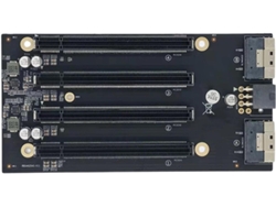 Tarjeta De Expansión Pcie 4.0 Avanzada Con 4 Ranuras Pcie X4 Y Base