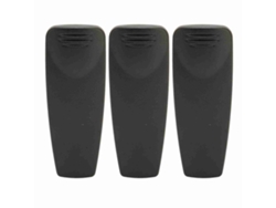 3 Pinzas Para Cinturón Para Radios Motorola Cp125 Cp185 Gp320 Gp328 Gp338. Clip Portátil De Repuesto.