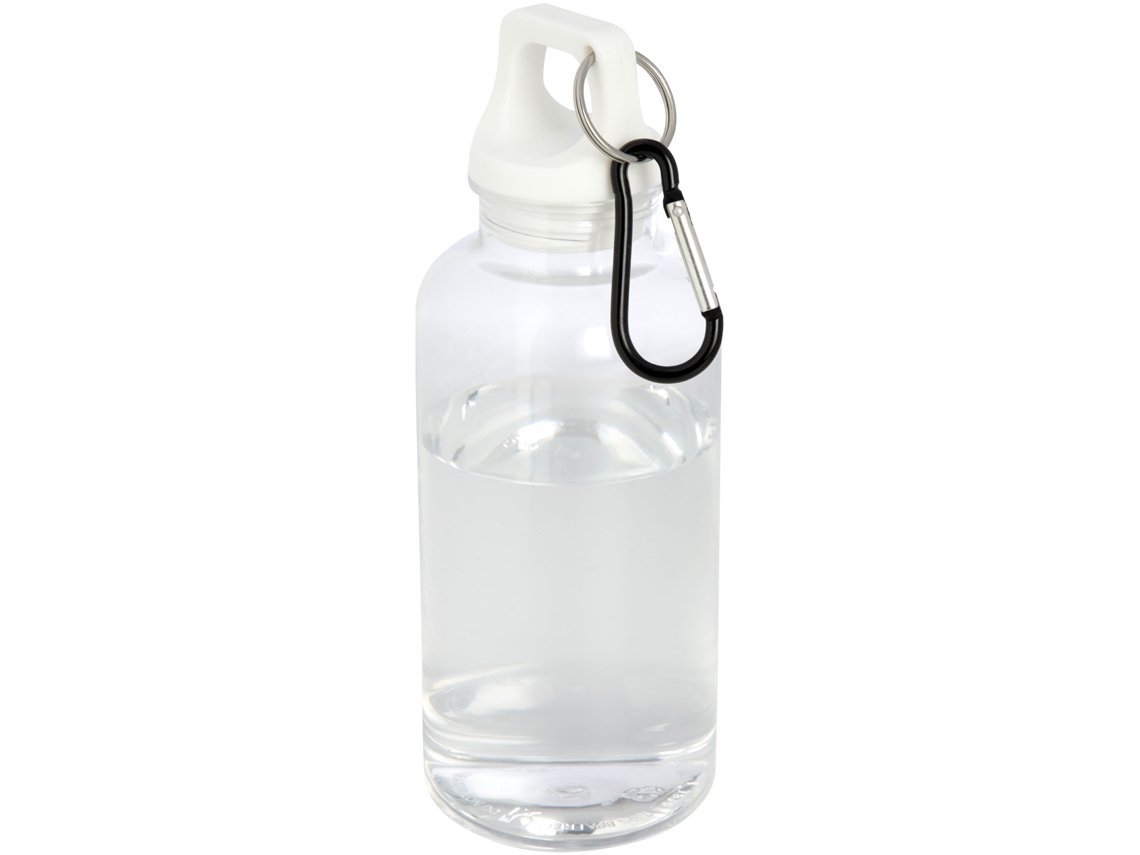 Bidón De 400 Ml De Plástico Reciclado Con Mosquetón Y Certificación Rcs "oregon"