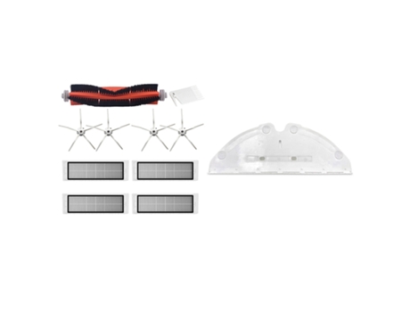 1 unidad para aspiradora Xiaomi Roborock S6 T6 S5, almohadillas de tela para fregar y 1 Juego de paños para fregar, cepillo principal, filtro Hepa