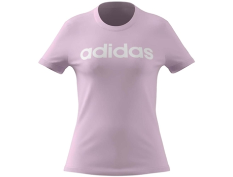 Camiseta de Mujer ADIDAS Corta Essentials Morado (X/S)