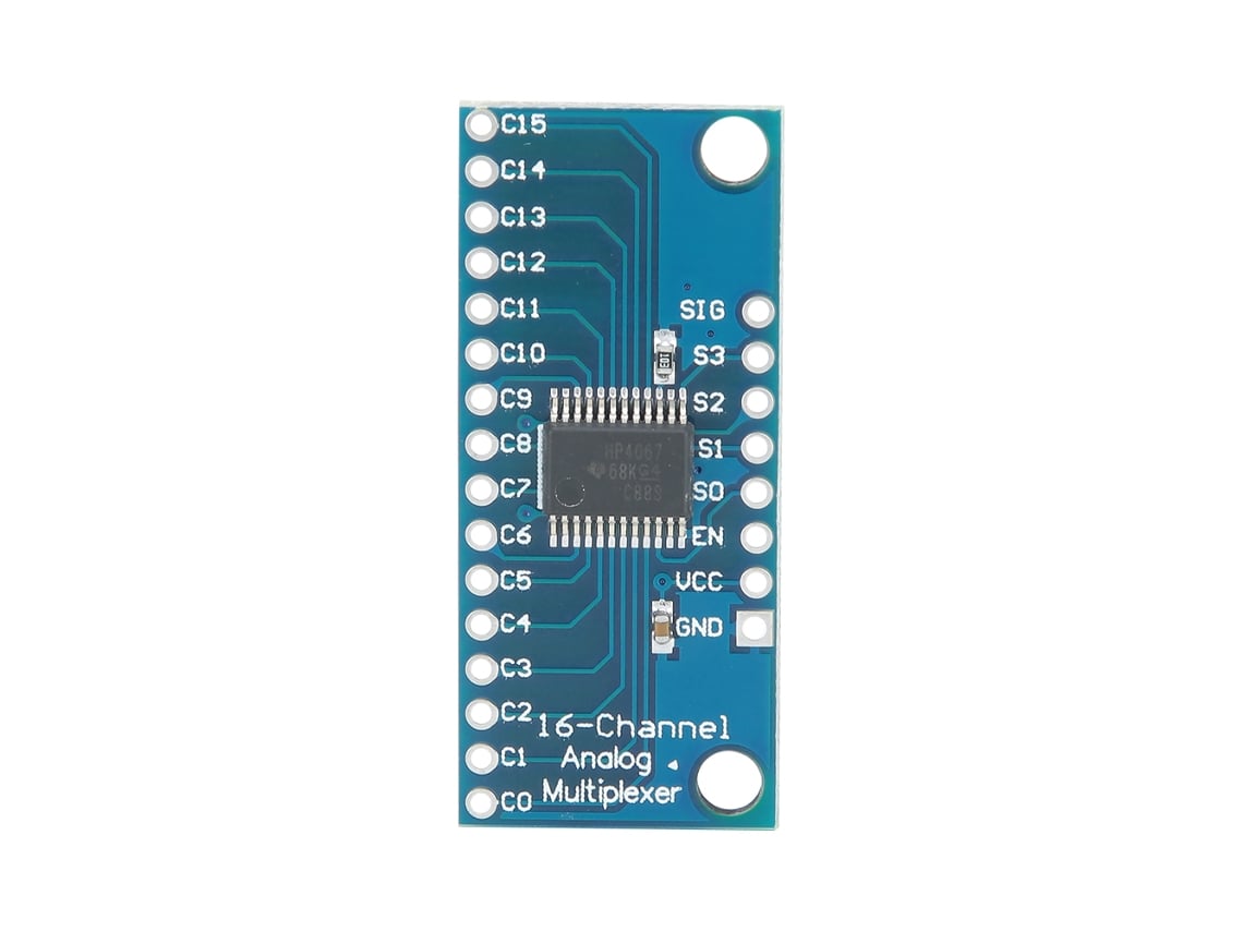 10 Pcs Cd74hc4067 Multiplexador Demultiplexador Analógico Digital De 16 Canais De Alta Velocidade Cmos