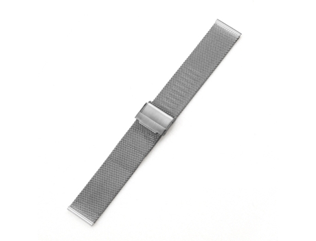 Correa Smartwatch para Huawei Watch 4/4 Pro Milan Malla de Acero con Doble Hebilla (Plata)