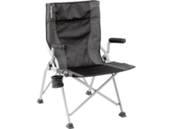 Silla plegable Brunner Raptor Enduro gris/negra 100% poliéster monoplaza