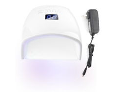 Lámpara de uñas LED UV inteligente de 48 W con 30 LED y tiempo de secado ajustable para manicuras.