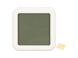 Termómetro higrómetro digital de alta precisión HT680 con sensor integrado para uso en interiores.