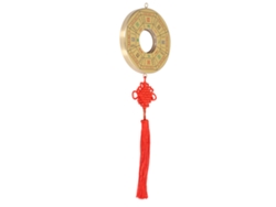 Colgante Con Espejo Bagua De Feng Shui Para Coche: Atrae Riqueza, Buena Suerte Y Energía Positiva.