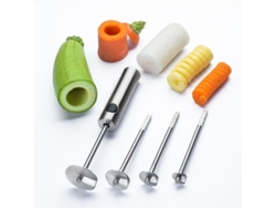 2026da-cortador De Verduras De Acero Inoxidable Con Manija Ergonómica Y Espiralizador Para Frutas Y Verduras