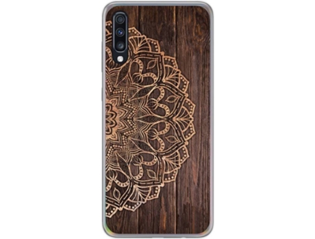 Carcasa Samsung Galaxy A70 TUMUNDOSMARTPHONE Madera 06 Multicolor