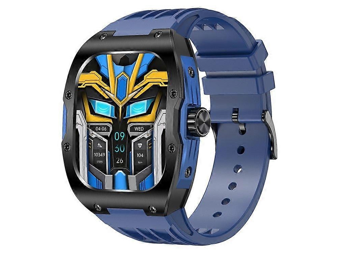 Reloj inteligente mecánico AMOLED de 1.952 pulgadas con monitor de salud, llamadas Bluetooth y reloj deportivo. Ly Ebike