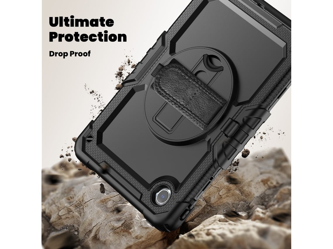 Funda Lenovo Hd Gen para Lg Lenovo M10 Hd Plus 2Nd Gen 10.3 2020 X606F/K10 Tb-X6C6 FLLIBERTÉ Negro