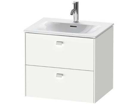 Mueble DURAVIT Brioso bajo lavabo montado en la pared 62,0 x 47,9 cm 2 cajones incl. recorte de sifón y delantal para lavabo Viu 234463
