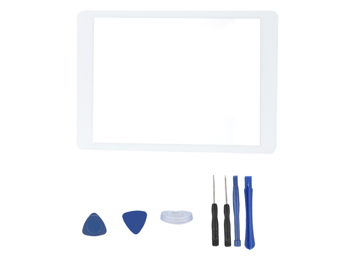 Pantalla táctil para iPad 5 con tecla de inicio, A1474/a1475, blanco dorado claro