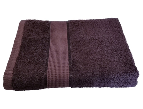 Toalla De Bambú M`DECO (Marrón - 50X90Cm)